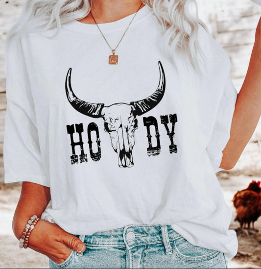 Howdy Bull Horn