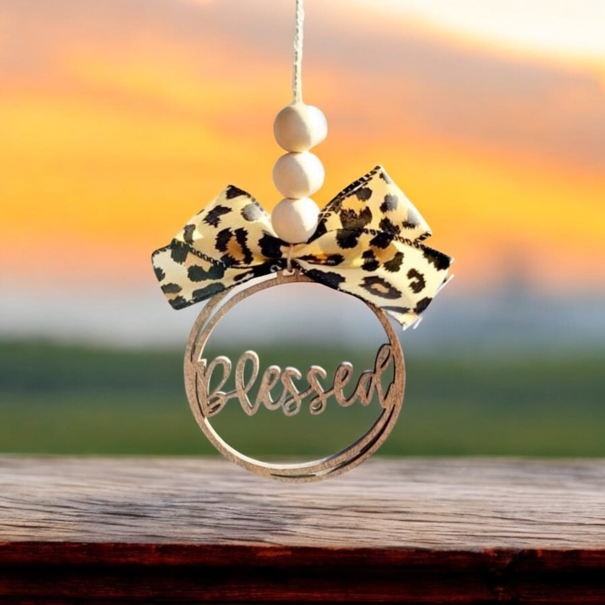 Blessed Car Charm Ornament