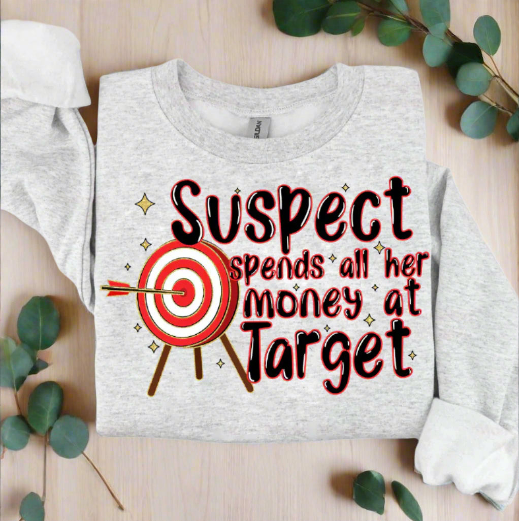Suspect Spends All Her Money at Target