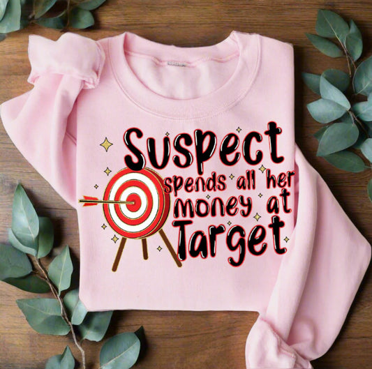 Suspect Spends All Her Money at Target