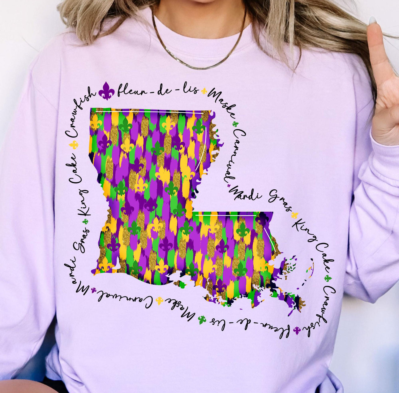 Mardi Gras Boot