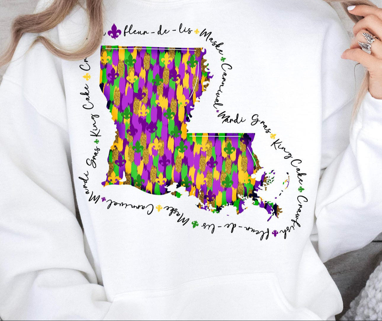 Mardi Gras Boot