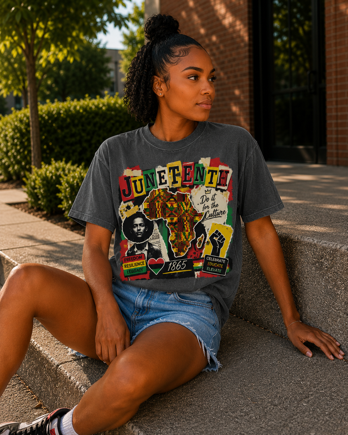 Juneteenth 1865 Comfort Colors® Graphic Tee – Do It For The Culture Shirt | Freedom Legacy T-Shirt