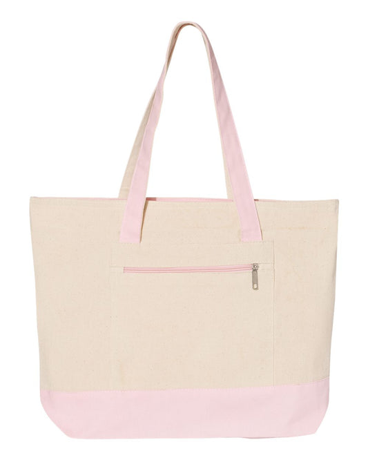 Luxury Everyday 19L Zippered Tote Bag