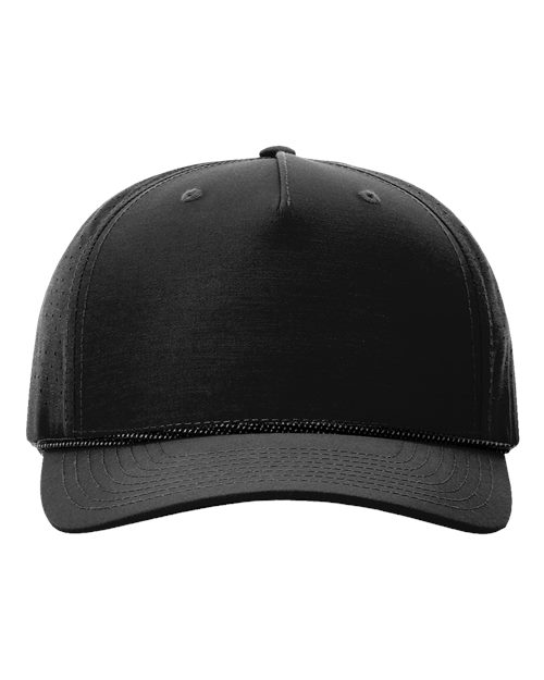 Richardson 355 Laser Perf Performance Rope Cap – Breathable Athletic Snapback Hat | Premium Performance Headwear