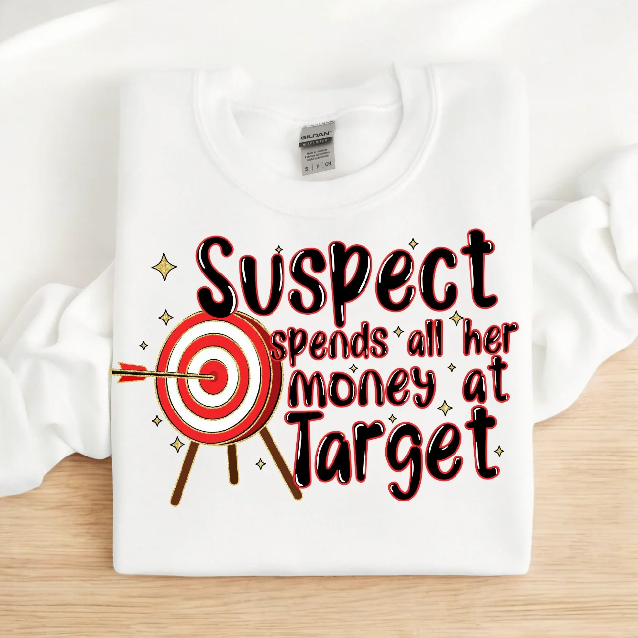 Suspect Spends All Her Money at Target